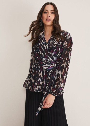 Phase Eight Florentine Printed Shirts Multicolor Canada | GJEMBN-198